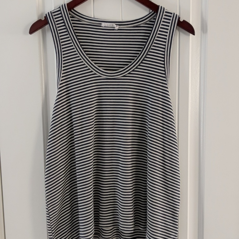 Anthropologie striped tank top size large